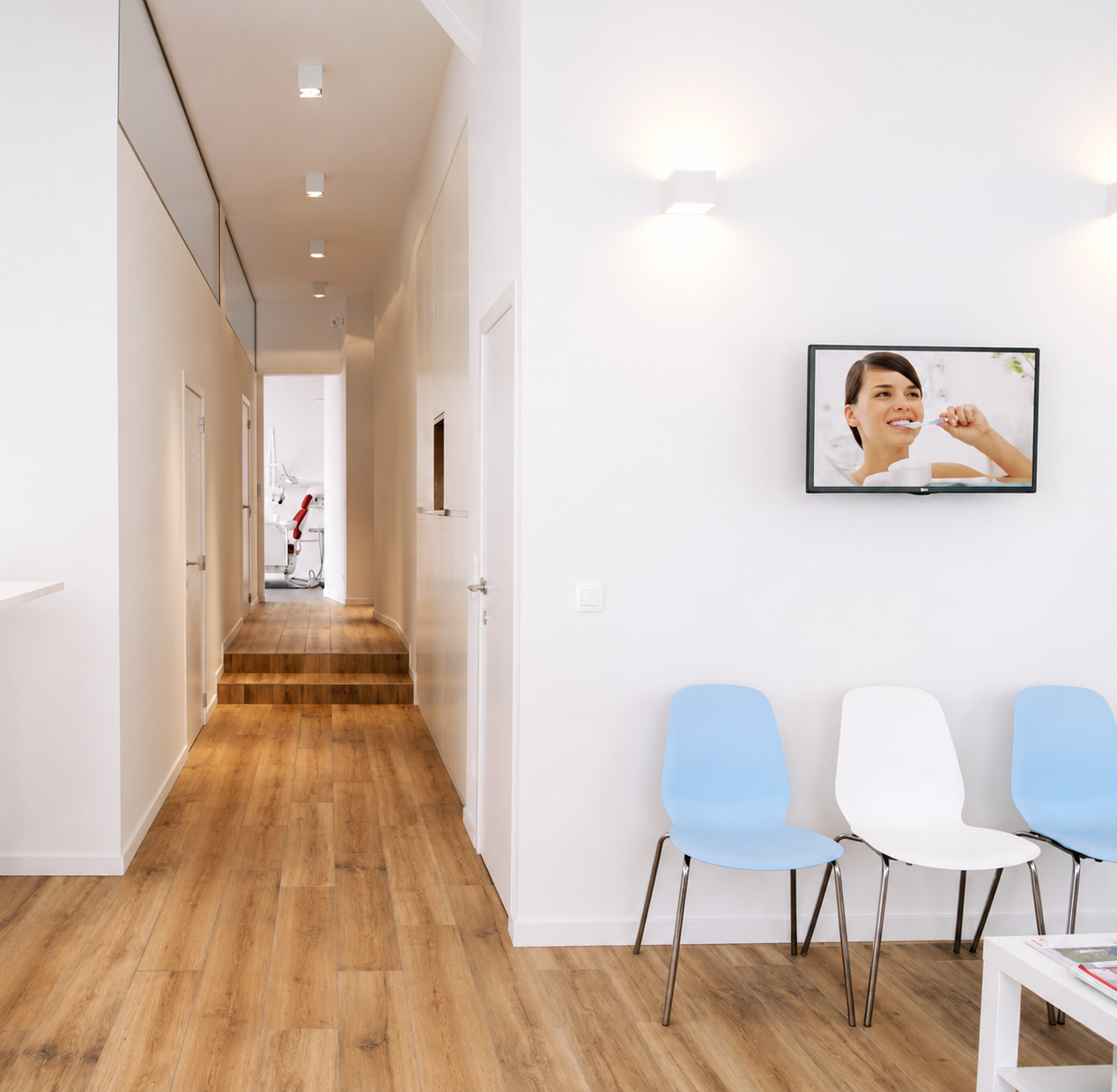 Espace patients de la clinique dentaire