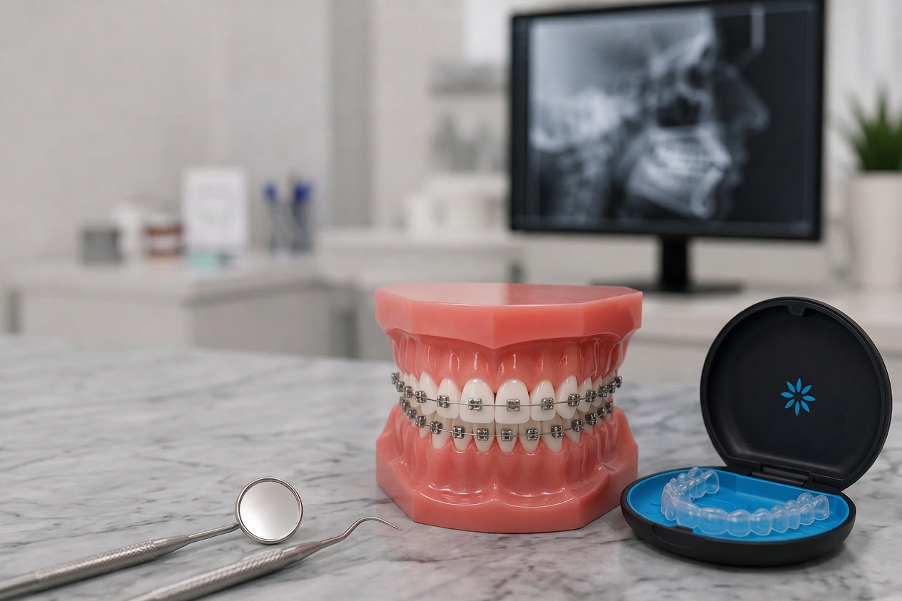 Orthodontie à Schaerbeek — alignement et sourire harmonieux