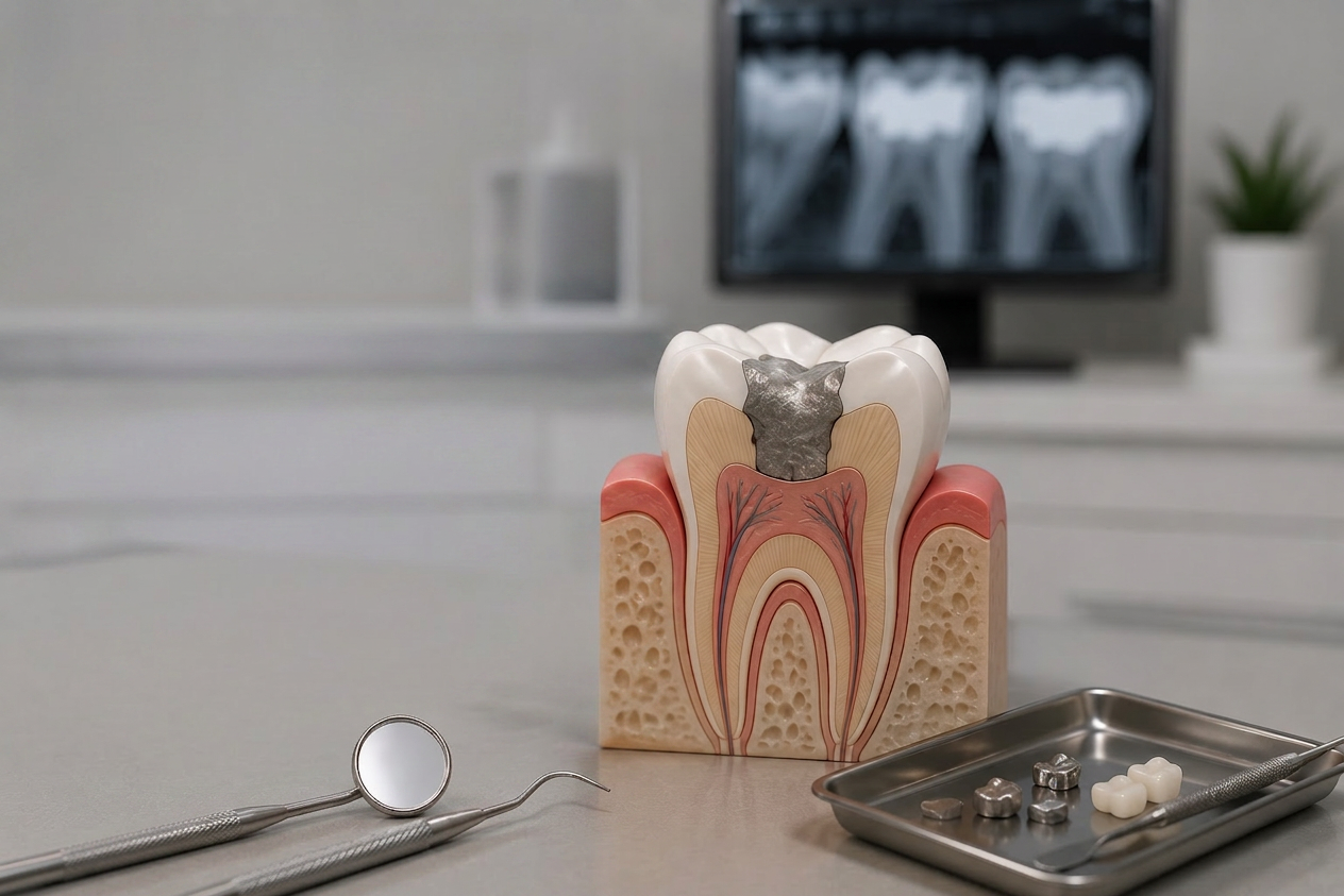 Obturations & restaurations — traitement des caries et reconstruction esthétique