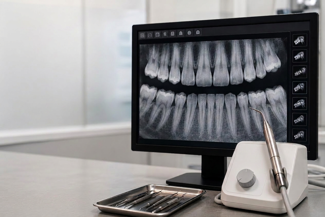 Radiologie dentaire — imagerie numérique pour un diagnostic précis